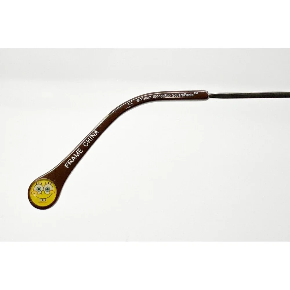 SpongeBob SquarePants Eyeglass Frames Kids Brown Medusa BRN 125 43-16-125